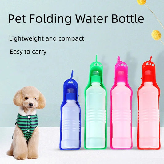 250ml/500ml Portable Dog Water Bottle
